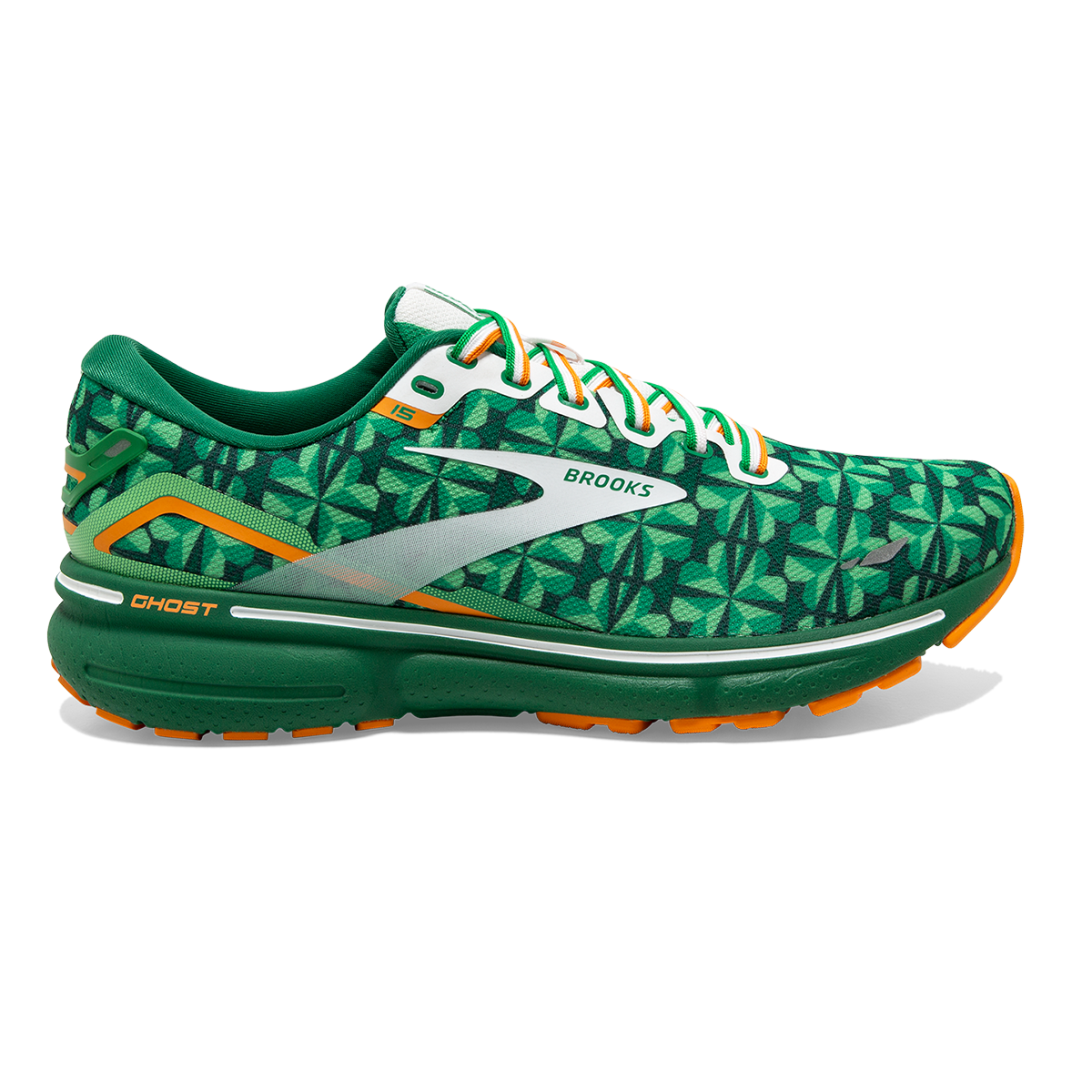 Brooks Ghost 15 Run Lucky, , large image number null